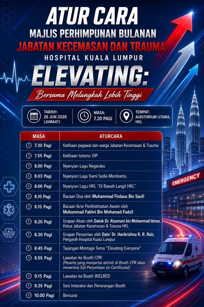 ATURCARA MAJLIS PERHIMPUNAN BULANAN EDHKL
